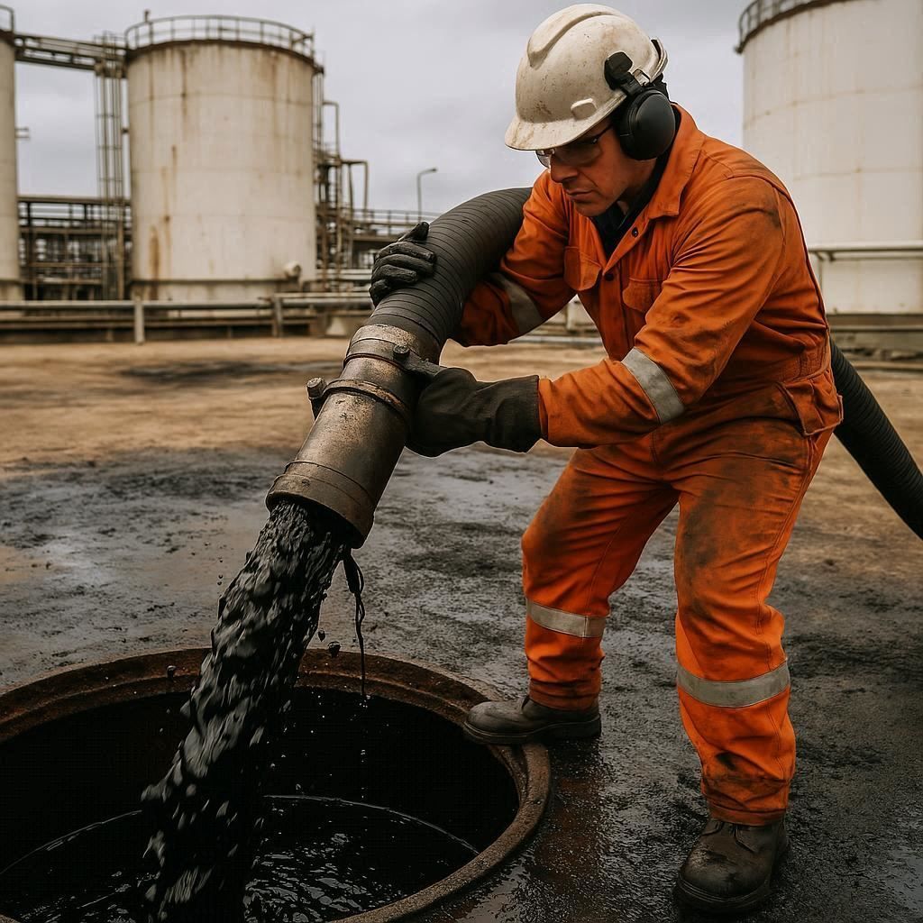 Откачка нефтепродуктов в Лыткарине